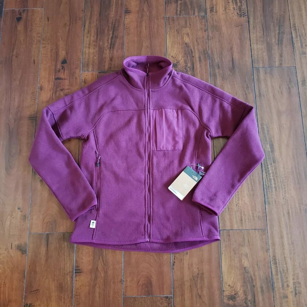 The North Face Women's Front Range Fleece Zip Berry Red Jacket Size Medium $130 - Picture 6 of 16